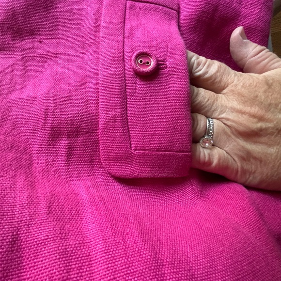 Talbots Fuchsia Cape Jacket - Picture 6 of 9